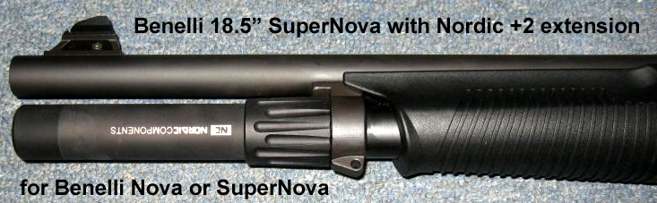 Benelli Supernova Tactical Magazine Extension